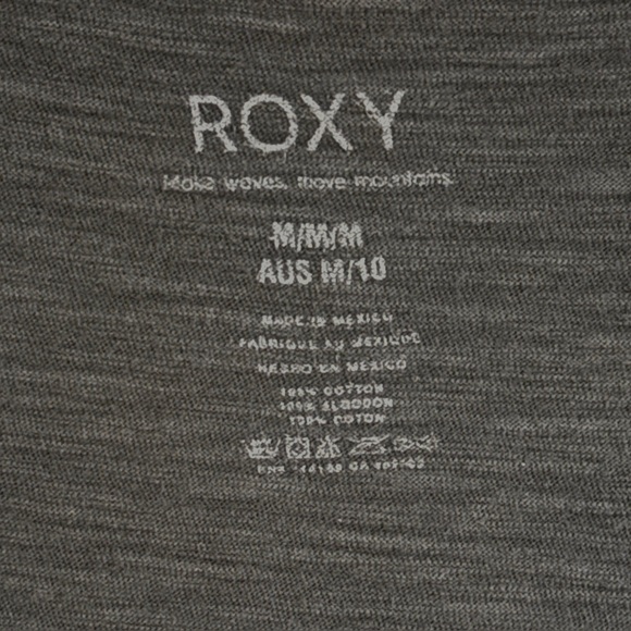 Roxy Live & Dream Graphic Muscle Tank High Low Hem Size M - Picture 7 of 7